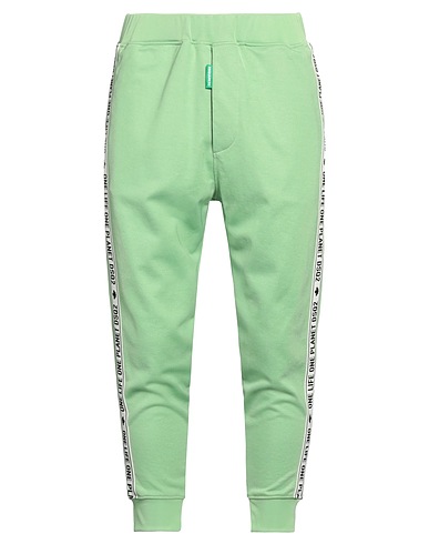 DSQUARED2 Casual pants Green 55% Polyester, 45% Cotton, Elastane
