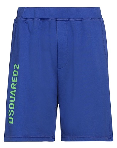 DSQUARED2 Shorts & Bermuda Blu china 100% Cotone, Elastan