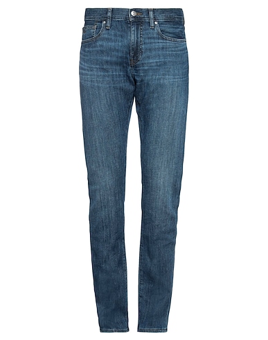 ARMANI EXCHANGE Denim trousers Blue 75% Cotton, 18% Elastomultiester, 7% Linen