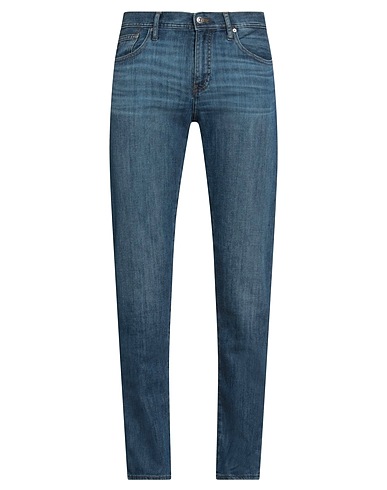 ARMANI EXCHANGE Denim pants Blue 75% Cotton, 18% Elastomultiester, 7% Linen