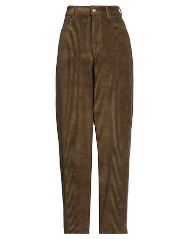 CELINE Casual trouser Chocolate brown 100% Cotton