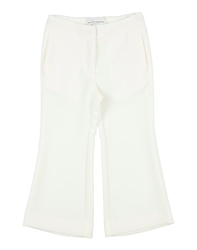 ERMANNO SCERVINO JUNIOR Casual trouser White 89% Polyester, 11% Elastane