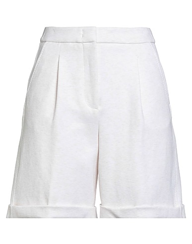 PESERICO Shorts & Bermuda Ivory 74% Cotton, 26% Polyamide