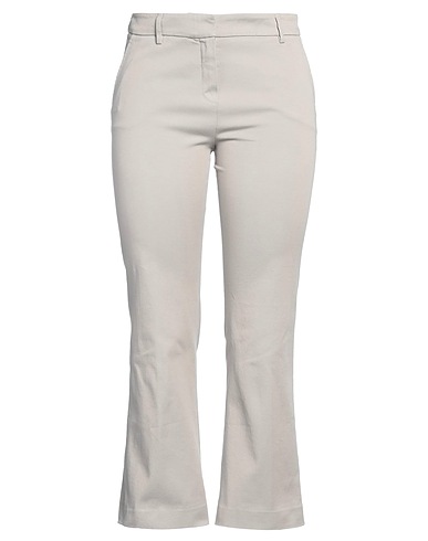 ROOM 52 Casual pants GRIGIO CHIARO 98% Cotton, 2% Elastane