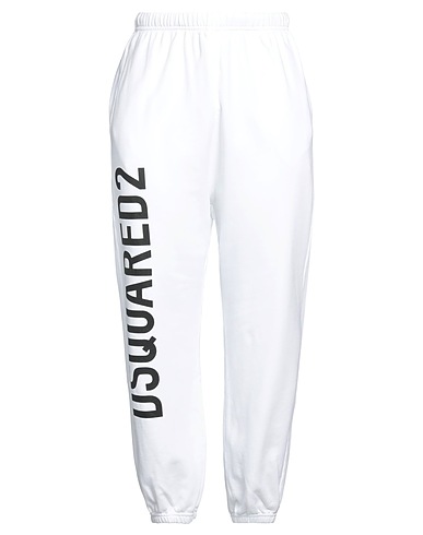 DSQUARED2 Casual pants White 100% Cotton