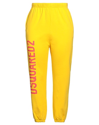 DSQUARED2 Pantalone Giallo 100% Cotone