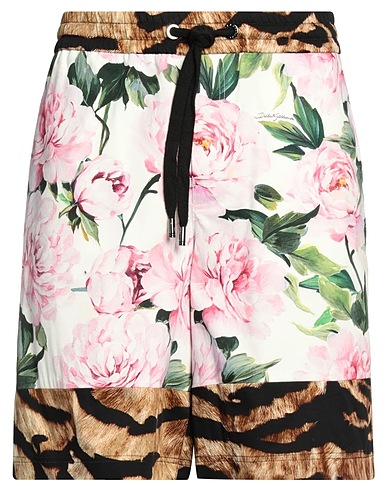 DOLCE&GABBANA Shorts & Bermuda White 97% Cotton, 3% Elastane