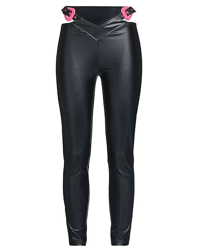 VERSACE JEANS COUTURE Leggings Black 79% Polyamide, 21% Elastane