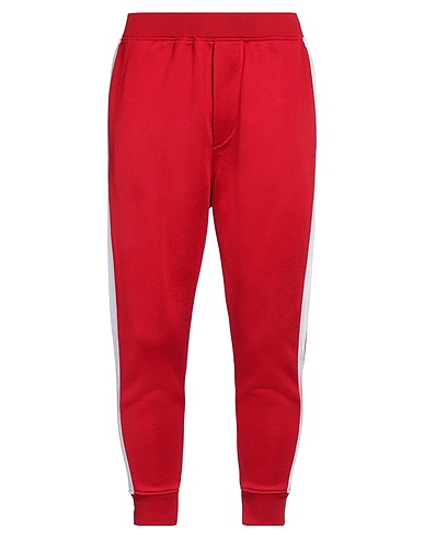 DSQUARED2 Casual trouser Red 55% Cotton, 45% Polyester, Elastane