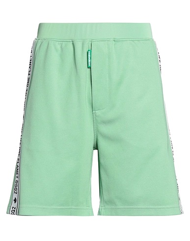 DSQUARED2 Shorts & Bermuda Light green 100% Cotton