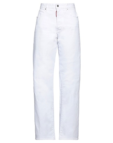 DSQUARED2 Baggy White 98% Cotton, 2% Elastane