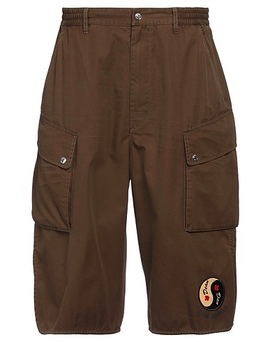 DSQUARED2 Shorts & Bermuda Dark green 100% Cotton