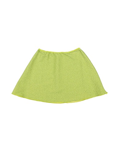 4GIVENESS Skirt Lime green 81% Viscose, 8% Polyester, 8% Polyamide, 3% Elastane