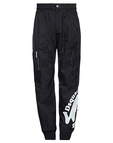 DSQUARED2 Casual trouser Black 100% Polyamide, Polyurethane