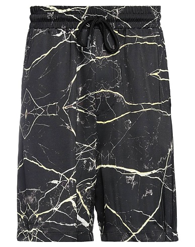 LES HOMMES Shorts & Bermuda Black 100% Viscose