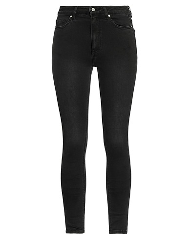 YOUNG POETS Denim pants Black 54% Cotton, 28% Polyester, 15% Viscose, 3% Elastane
