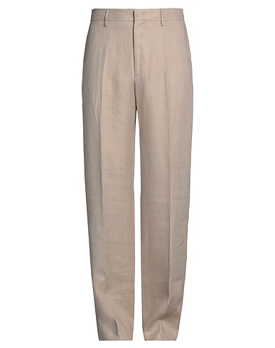 TAGLIATORE Casual pants Beige 100% Linen