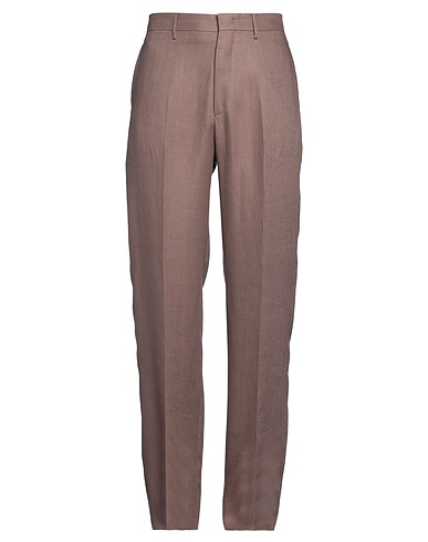 TAGLIATORE Casual trouser Light brown 100% Linen