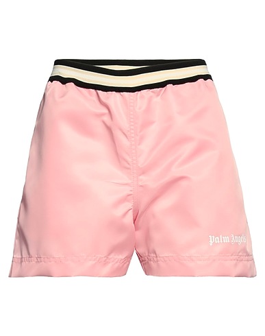 PALM ANGELS Shorts & Bermuda Pink 100% Polyamide, Elastane