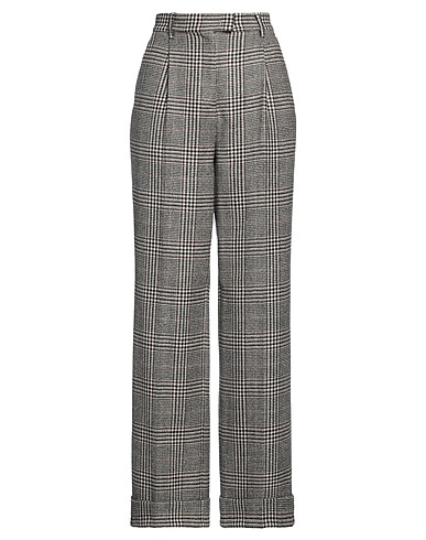 LORENA ANTONIAZZI Casual trouser Brown 42% Wool, 38% Alpaca wool, 19% Silk, 1% Lycra®