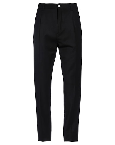 BURBERRY Casual pants Black 76% Virgin Wool, 22% Nylon, 2% Elastane