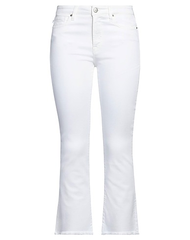 2W2M Bootcut Jeans White 92% Cotton, 6% Elastomultiester, 2% Elastane
