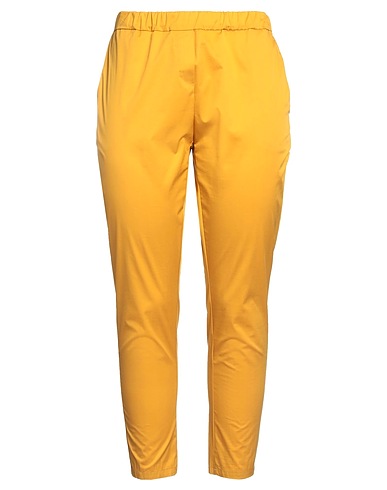 MORE by SISTE'S Casual pants GIALLO OCRA 66% Cotton, 31% Nylon, 3% Elastane