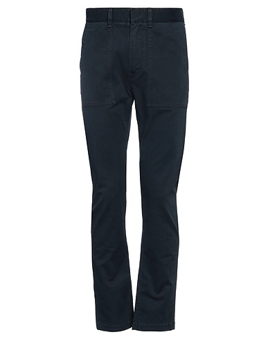 FENDI Casual pants Midnight blue 98% Cotton, 2% Elastane