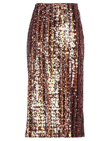 SAMSØE Φ SAMSØE Midi skirt Copper 100% Polyester