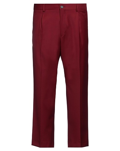 SEEIN Casual pants Burgundy 100% Virgin Wool