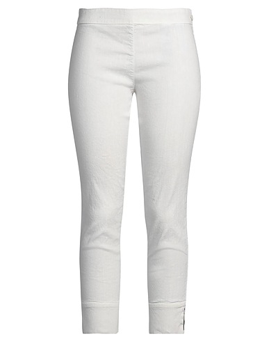 120% LINO Casual trouser Light grey 60% Linen, 38% Cotton, 2% Elastane