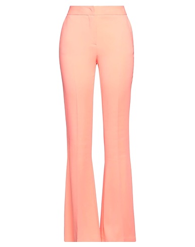 SIMONA CORSELLINI Casual trouser Salmon pink 96% Viscose, 4% Elastane