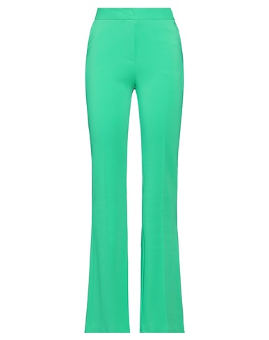 SIMONA CORSELLINI Pantalone Verde 96% Viscosa, 4% Elastan