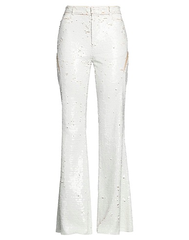 DSQUARED2 Casual trouser White 100% Polyamide, Polyester