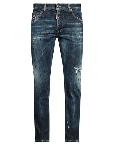 DSQUARED2 Denim trousers Blue 99% Cotton, 1% Elastane
