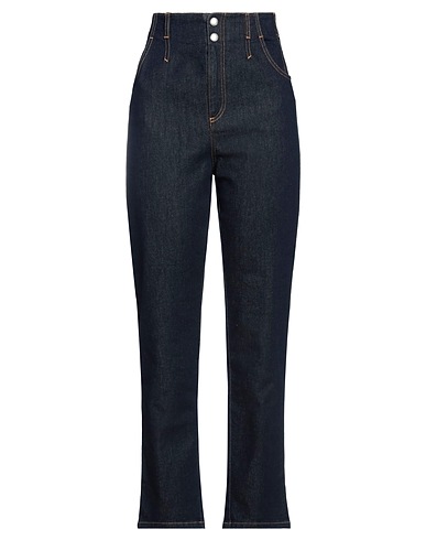 PHILOSOPHY di LORENZO SERAFINI Denim trousers Blue 95% Cotton, 5% Elastomultiester