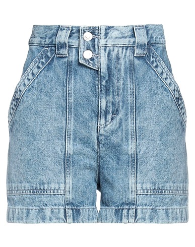 MARANT ÉTOILE Denim shorts Blue 100% Cotton