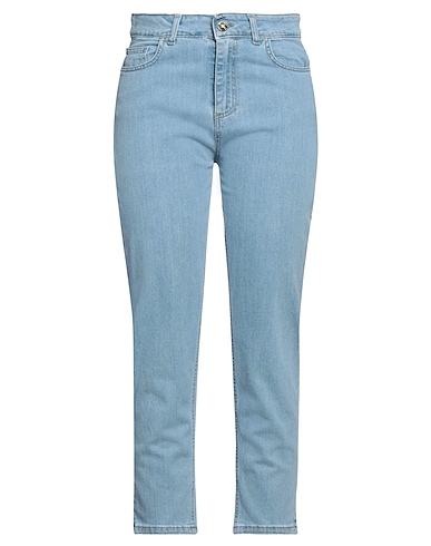 CAFèNOIR Denim pants JEANS Blue 98% Cotton, 2% Elastane