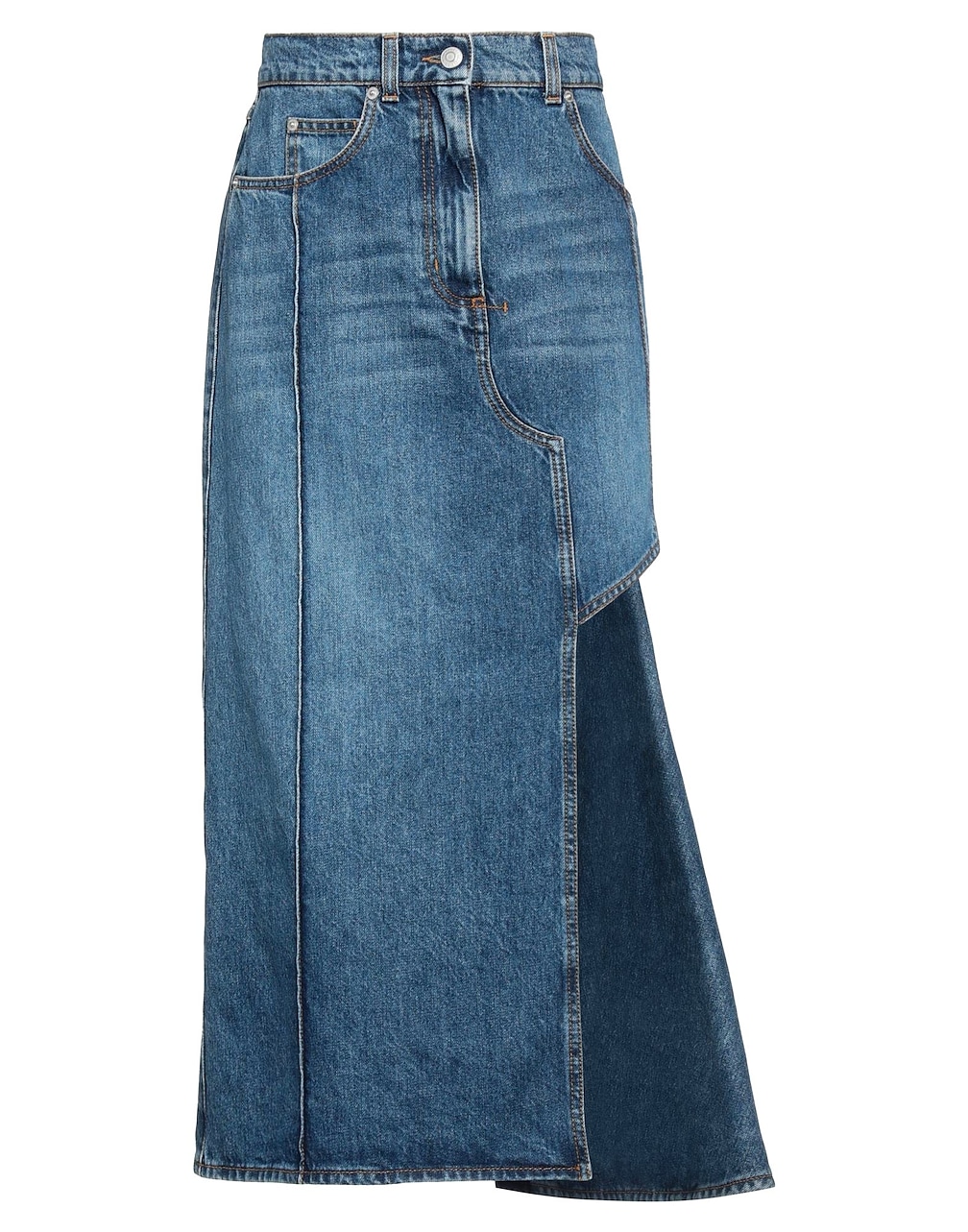MCQUEEN - Denim skirts