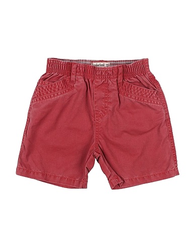 TIMBERLAND Shorts & Bermuda Brick red 100% Cotton