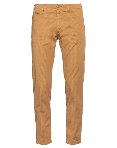 40WEFT Casual trouser Camel 98% Cotton, 2% Elastane