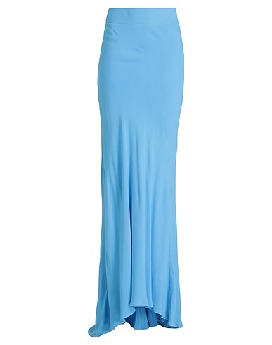MAR DE MARGARITAS Maxi Skirts Light blue 100% Viscose