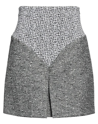 RABANNE Mini skirt White 94% Wool, 6% Polyamide, Polyester, Elastane