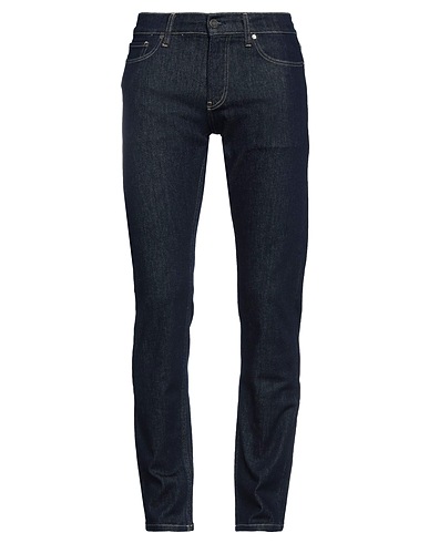 CALVIN KLEIN Denim trousers Blue 99% Cotton, 1% Elastane