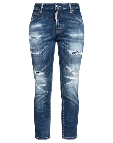 DSQUARED2 Denim trousers Blue 98% Cotton, 2% Elastane