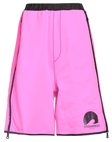 DSQUARED2 Shorts & Bermuda FUCSIA 80% Poliammide, 20% Elastan