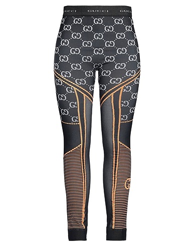 GUCCI Leggings Nero 95% Poliammide, 5% Elastan