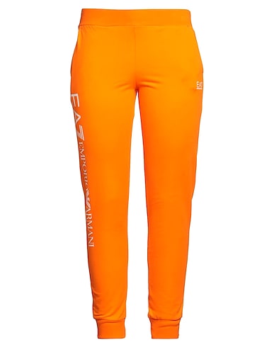 EA7 Pantalone Arancione 95% Cotone, 5% Elastan
