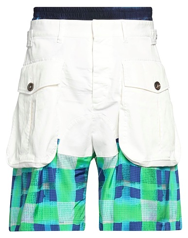 DSQUARED2 Shorts & Bermuda 97% Cotton, 3% Elastane, Viscose, Silk