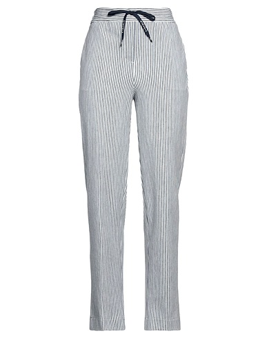CIRCOLO 1901 Casual trouser Navy blue 97% Cotton, 3% Elastane